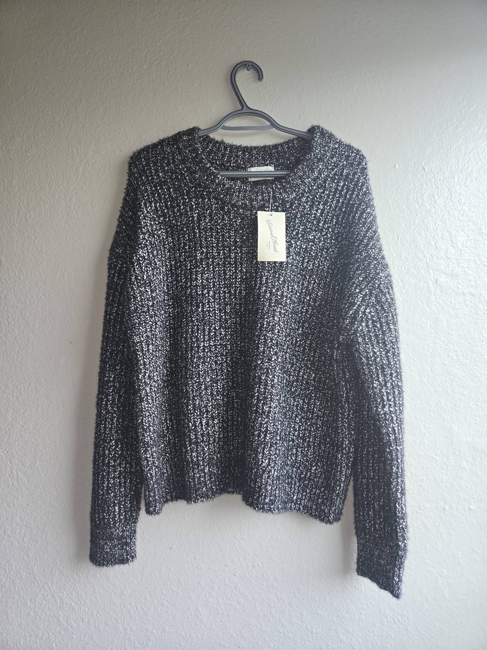 Universal Thread NWT Black  Chunky Knit Sweater Size L
